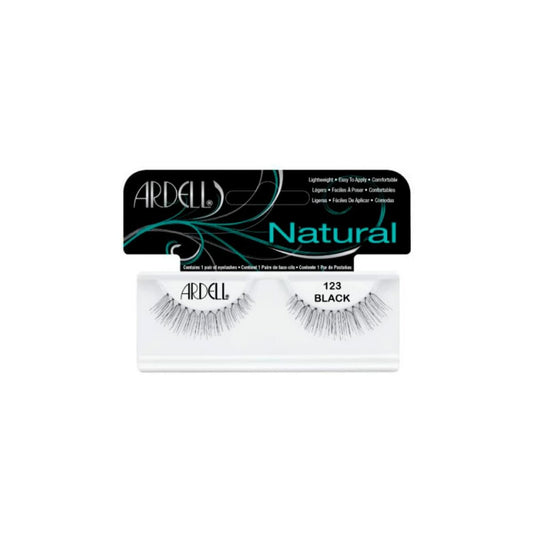 Set of false eyelashes Ardell Natural Nº 123 Black