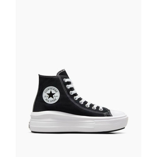 Children’s Casual Trainers Converse CTAS MOVE HI 568497C Black