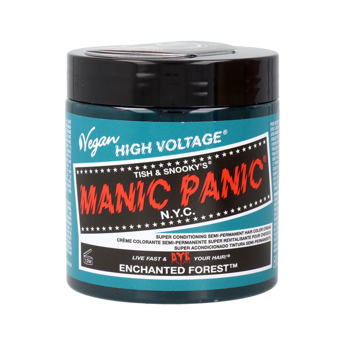 Semi-permanent Colourant Manic Panic Panic High Blue Vegan (237 ml) Manic Panic