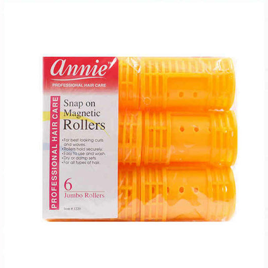 Hiusrullat Annie Jumbo Orange