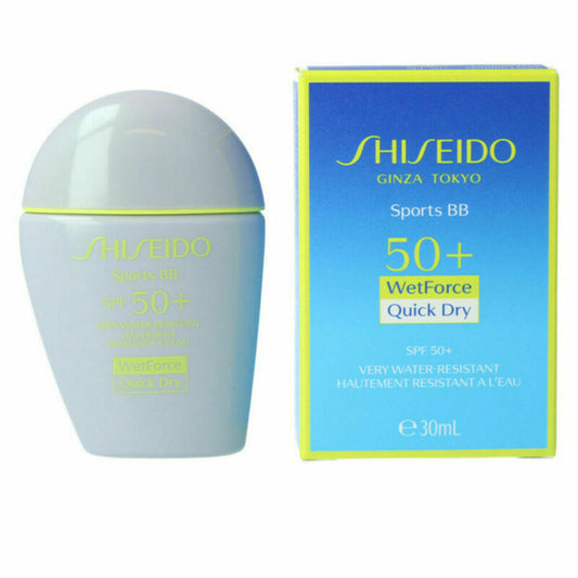 Creme Make-up Base Sports BB Shiseido Sports BB SPF50+ SPf 50+ Very Dark Spf 50 30 ml (30 ml)