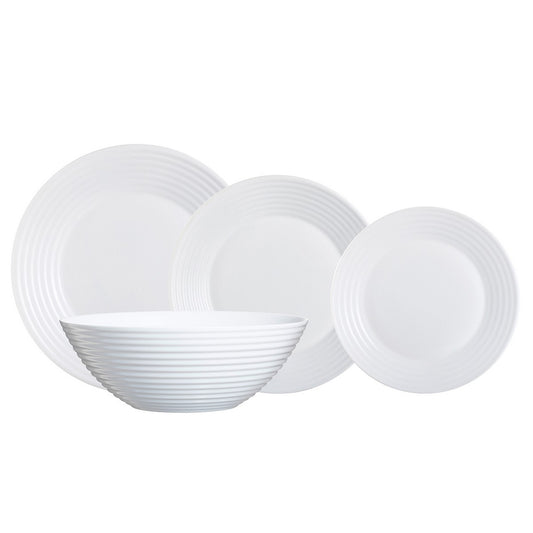 Astiasetti Luminarc Harena White Glass 19 kpl