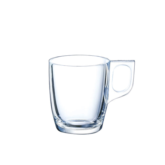 Osa kahvikuppisetti Arcoroc Voluto Glass 90 ml 6 kpl