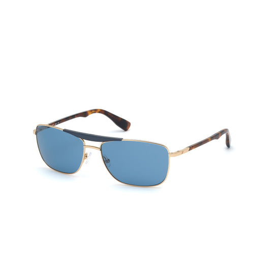 Men's Sunglasses Web Eyewear WE0274-6032V Golden ø 60 mm Web Eyewear