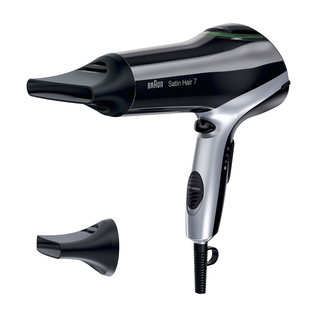 Hairdryer Braun Satin Hair 7 HD710 Black 2200 W Ionic Braun