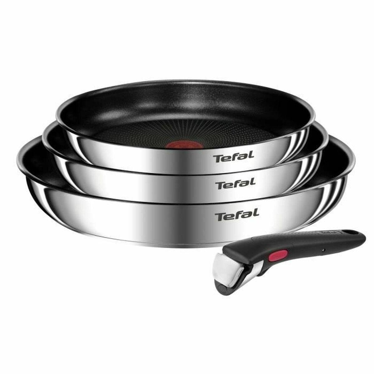 Paistinpannusarja Tefal Emotion L897S404 Ruostumaton teräs Ø 24 cm Ø 22 cm Ø 28 cm