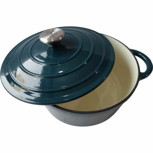 Casserole with lid Baumalu Blue Ø 24 cm Baumalu