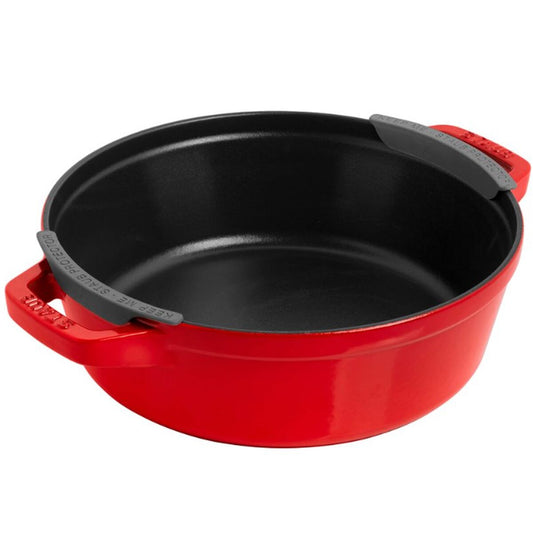 Leivinpelti Zwilling La Cocotte punainen valurauta Ø 24 cm (3 yksikköä)