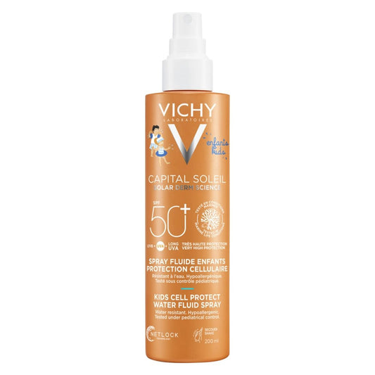 Aurinkosuojasuihke lapsille Vichy Capital Soleil Spf 50+ 200 ml