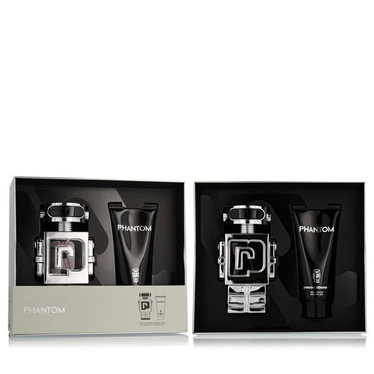 Men's Perfume Set Paco Rabanne Phantom 2 Pieces Paco Rabanne