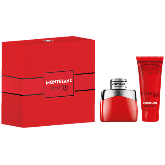 Men's Perfume Set Montblanc Legend Red 2 Pieces - Cosmetic and Perfume Sets - Montblanc - Default Title