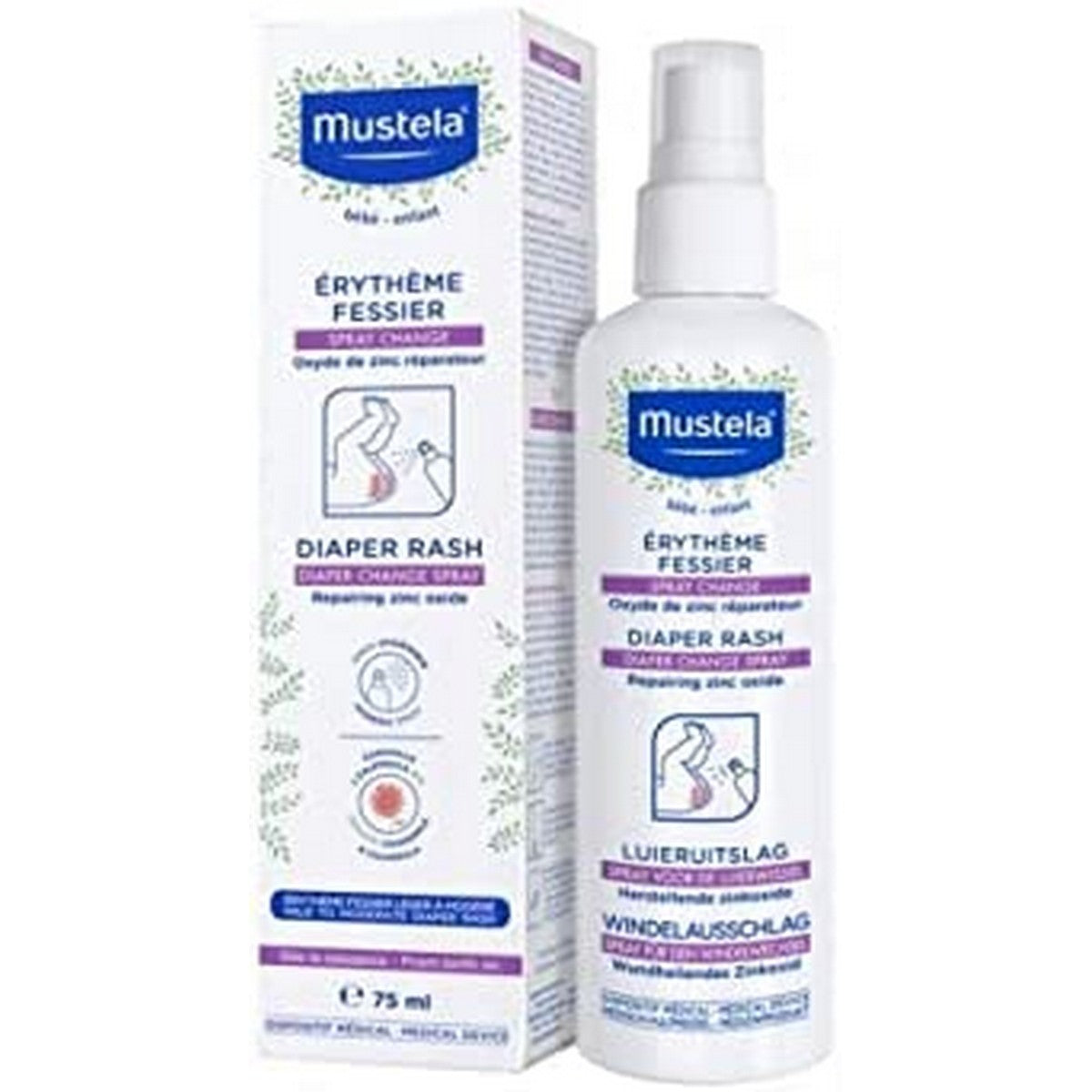 Anti-redness Spray Mustela Niño Babies 75 ml