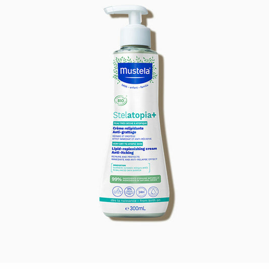 Repair Cream for Babies Mustela Stelatopia+ Bio 300 ml - Moisturisers and Exfoliants - Mustela - Default Title