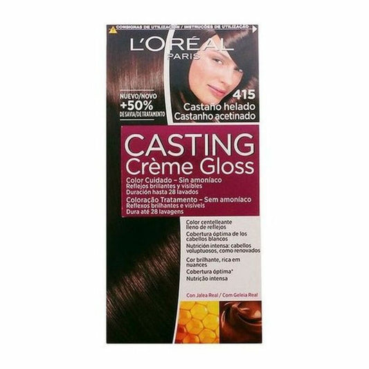 Dye No Ammonia Casting Creme Gloss L'Oreal Make Up Casting Creme Gloss Frozen Chestnut 180 ml