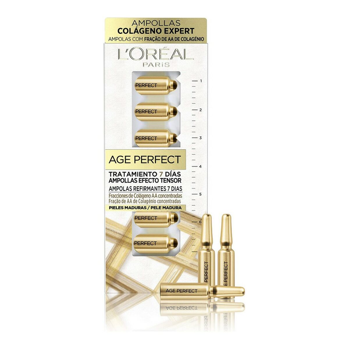 Lifting Effect Ampoules Age Perfect L'Oreal Make Up Age Perfect (7 Units) (7 uds) LOreal Make Up