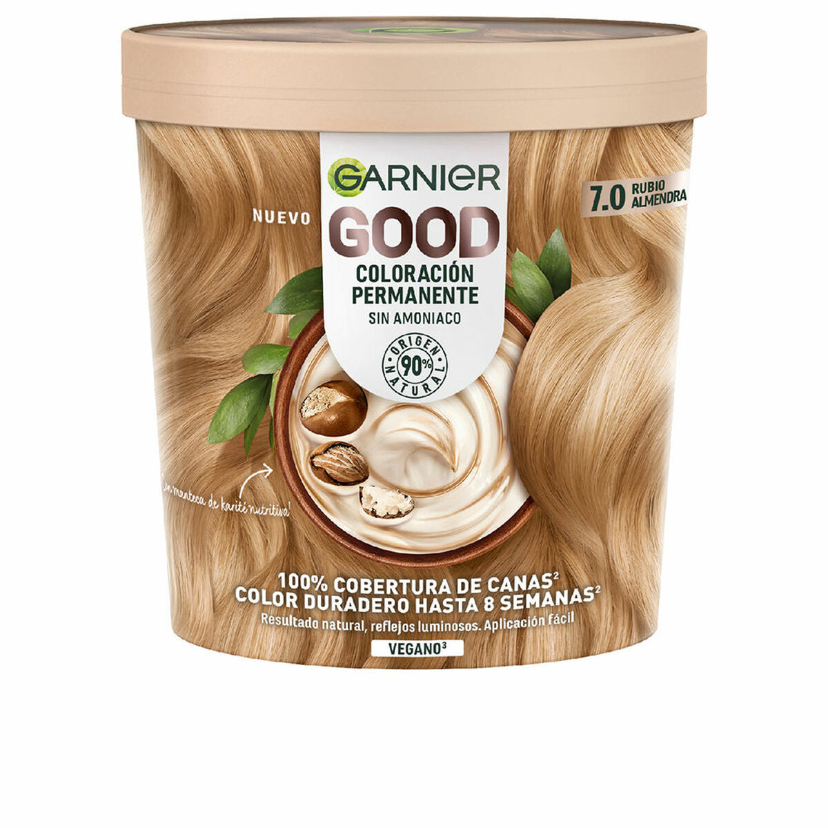 Permanent Dye Garnier Good Nº 7.0 Blonde (1 Unit) Garnier