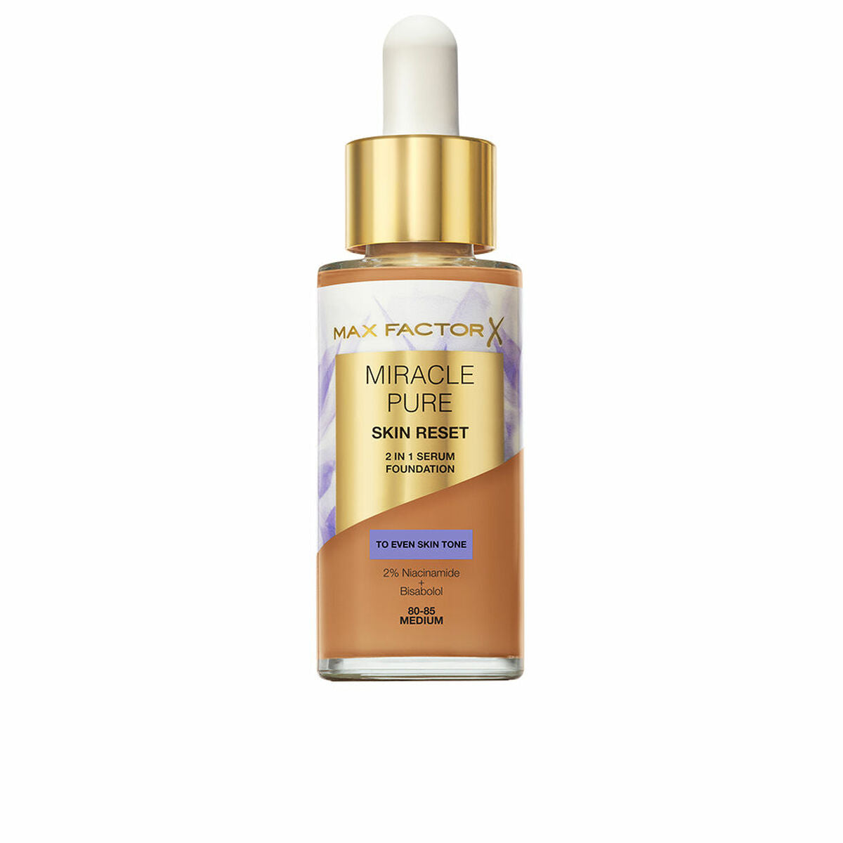 Perfecting Serum Max Factor MIRACLE PURE Nº 80-85 Medium 30 ml