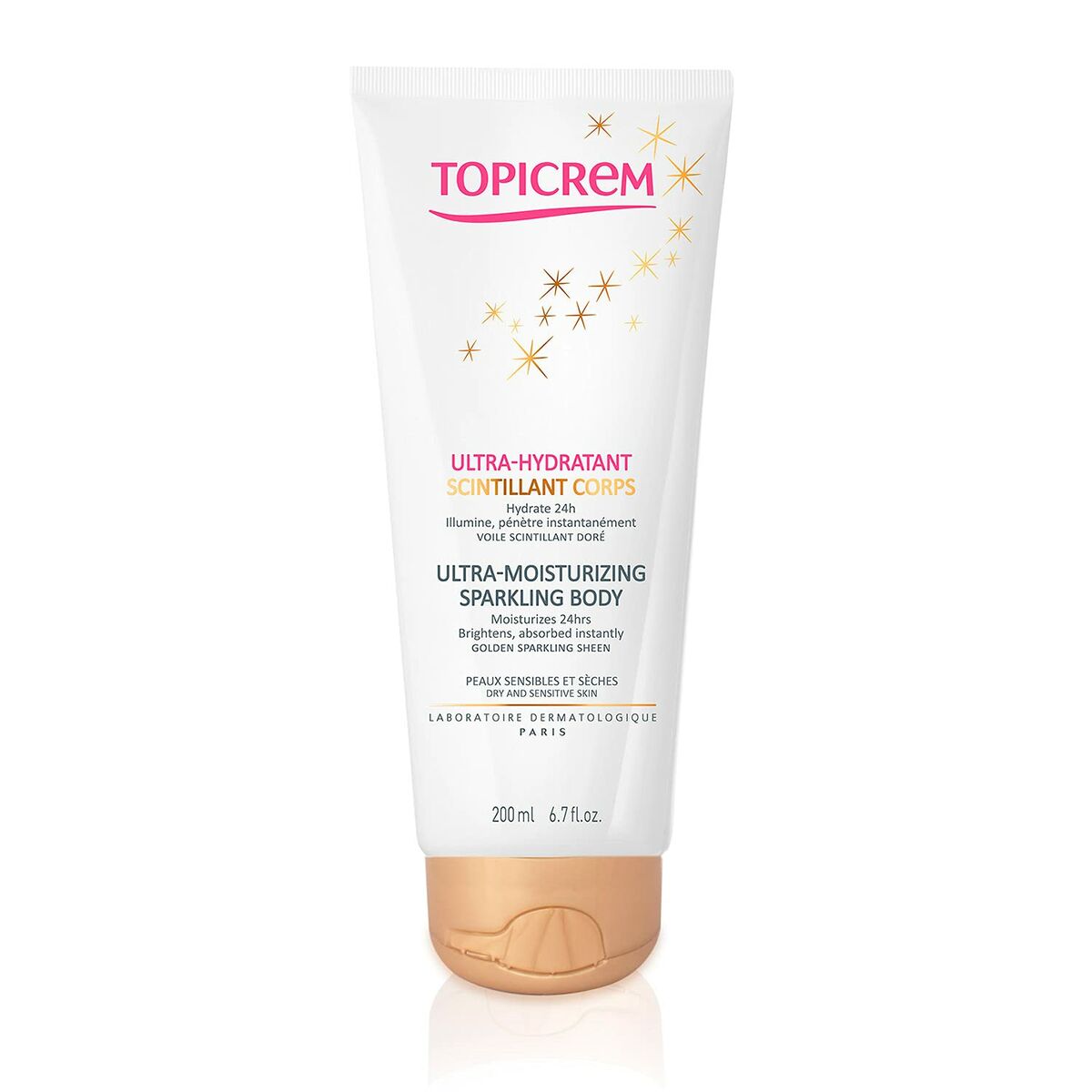 Body Lotion Topicrem Uh Golden 200 ml