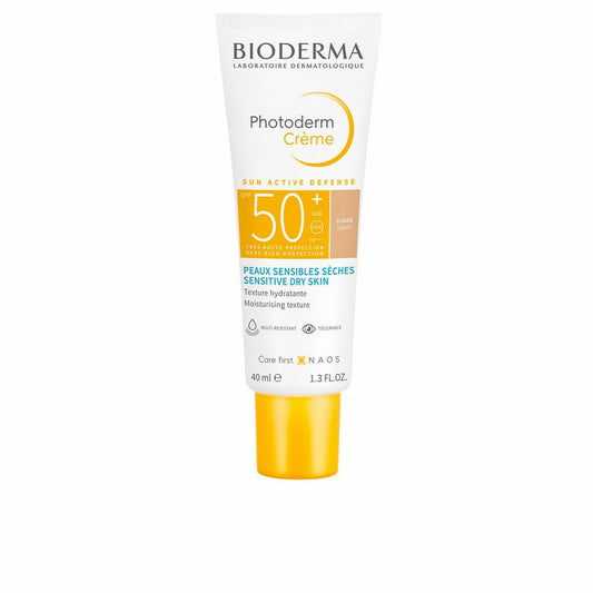 Auringonsuoja Color Bioderma Photoderm Spf 50+ 40 ml