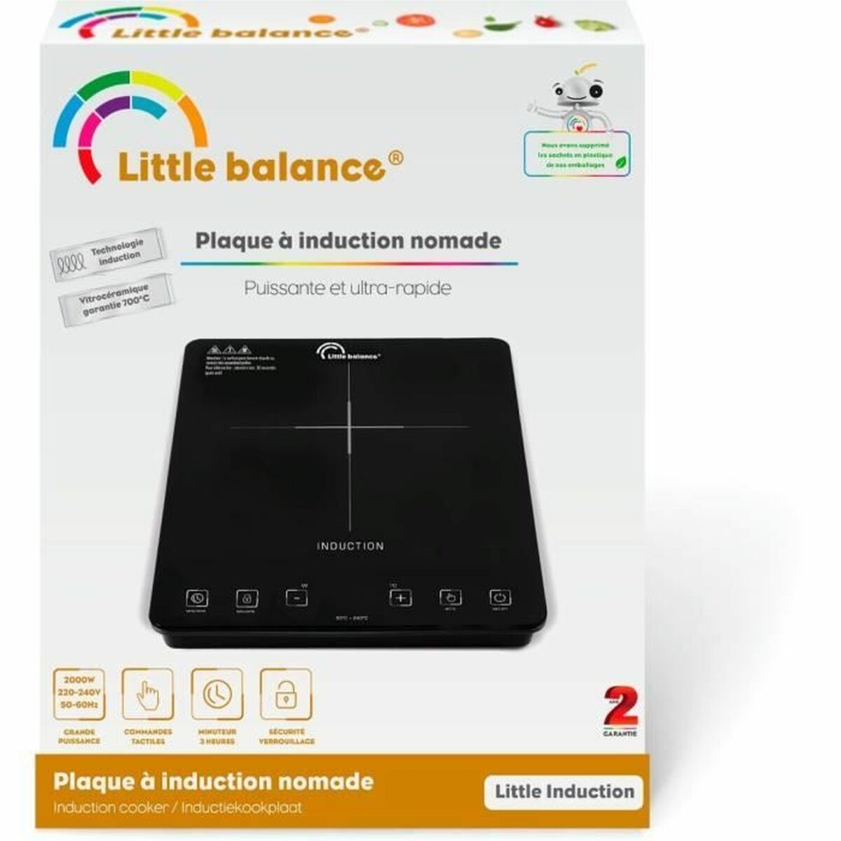 Induktiokeittolevy Little Balance 8575 2000 W