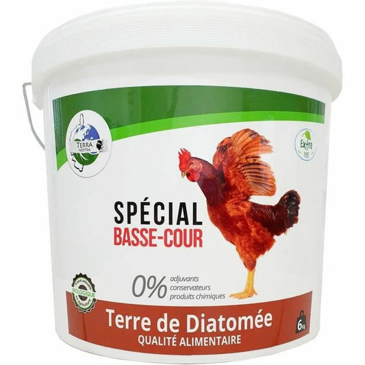 Organic fertiliser TERRA NOSTRA Diatomée Soil Chicken Farm 6 Kg TERRA NOSTRA