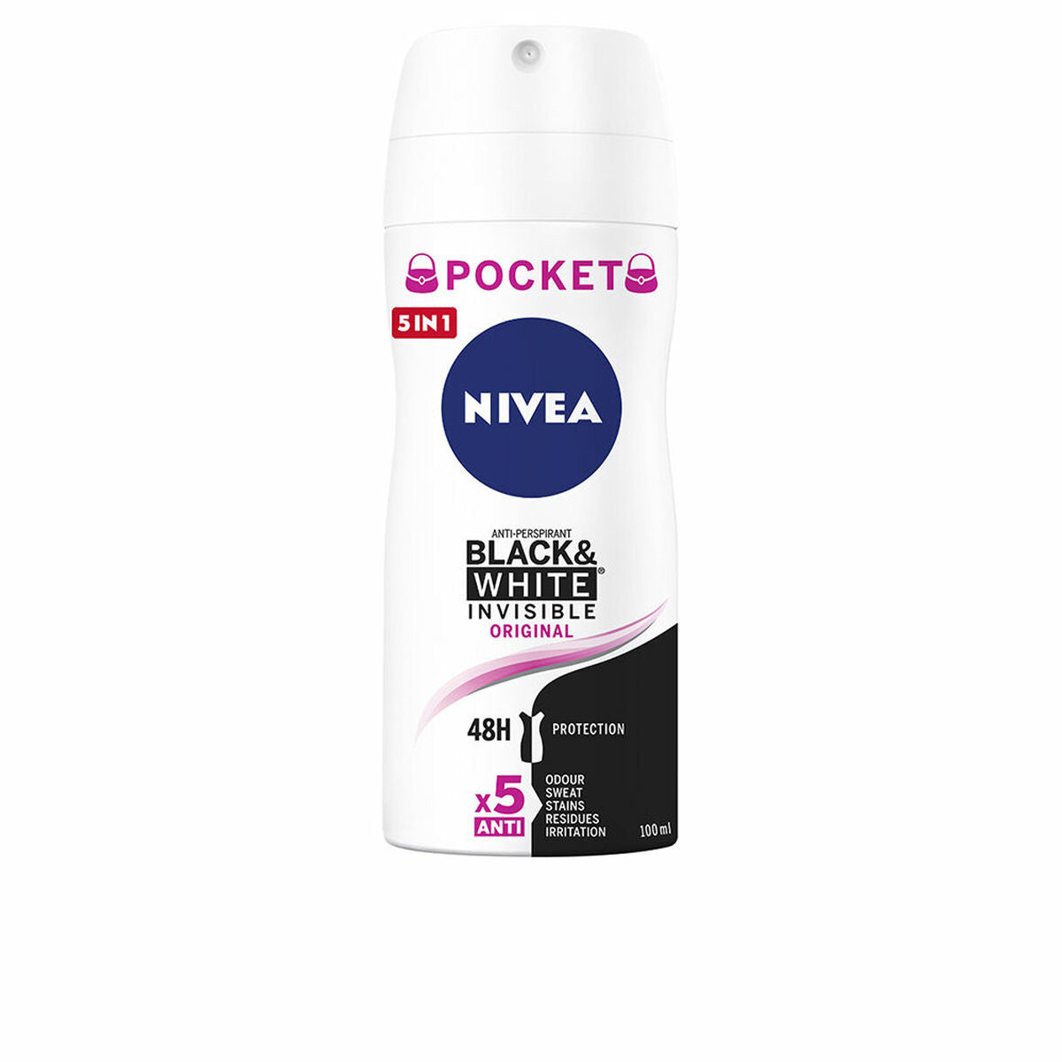 Spray Deodorant Nivea BLACK & WHITE 100 ml