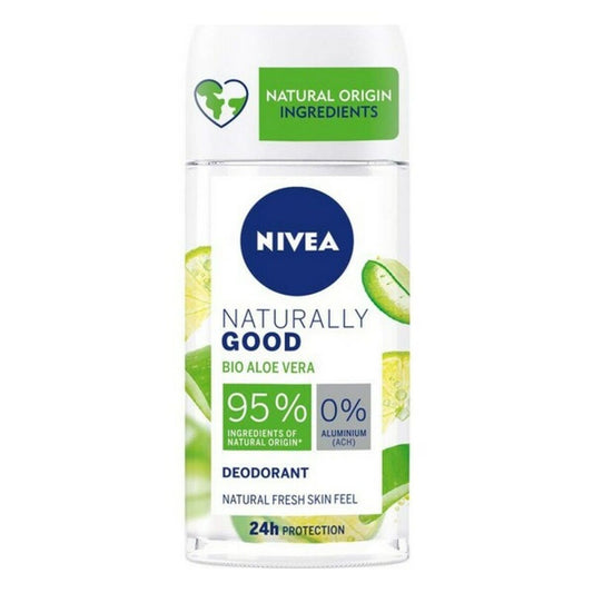 Roll-On Deodorant Naturally Good Nivea Aloe Vera (50 ml)