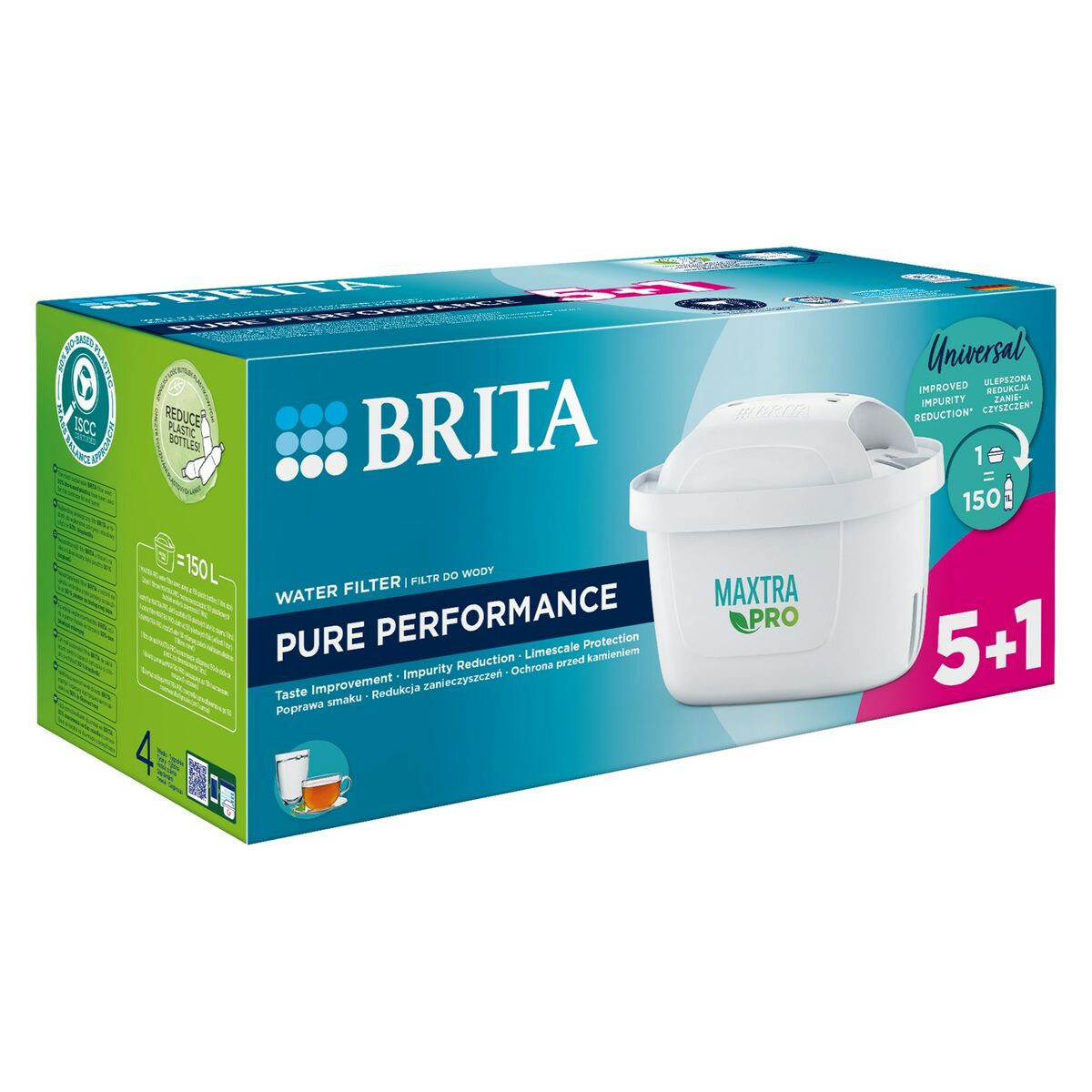 Suodatin suodatinkannulle Brita MX+ Pro (6 kpl)