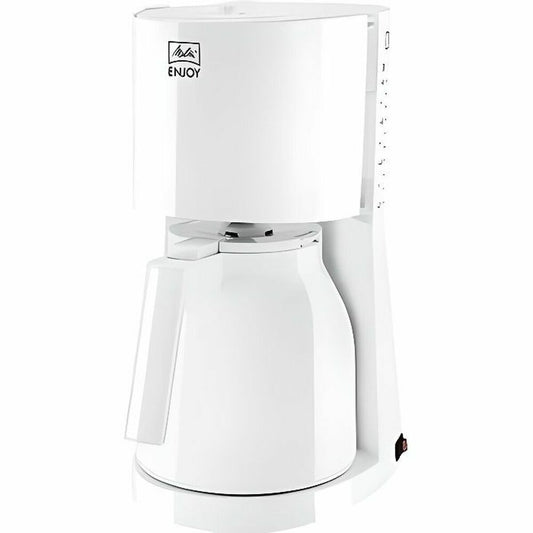 Sähköinen kahvinkeitin Melitta ENJOY II THERM WHITE 1000 W Valkoinen 1000 W 1 kg 8 kuppia