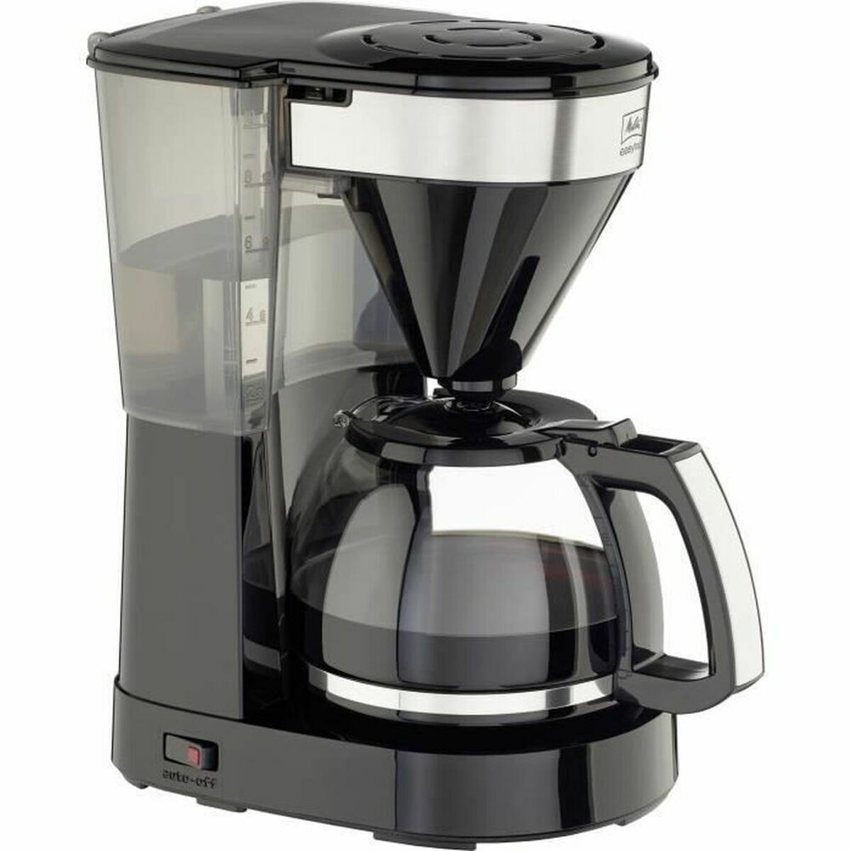 Sähköinen kahvinkeitin Melitta Easy Top II 1023-04 1050 W Musta 1050 W 1,25 L 900 g