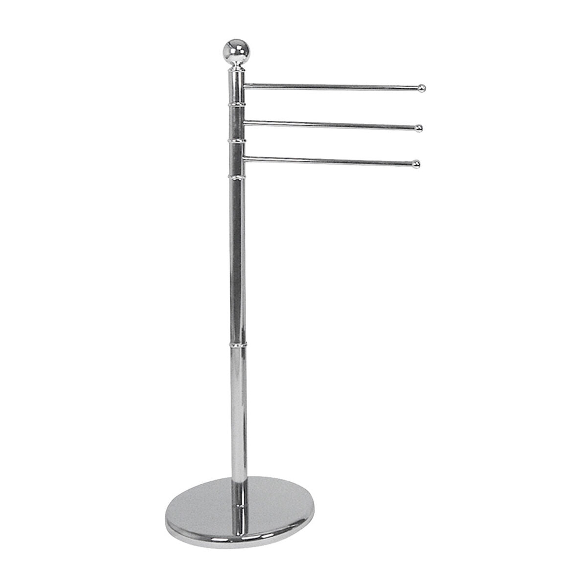 Free-Standing Towel Rack Wenko Exclusive 90 x 48.5 x 28.5 cm Silver