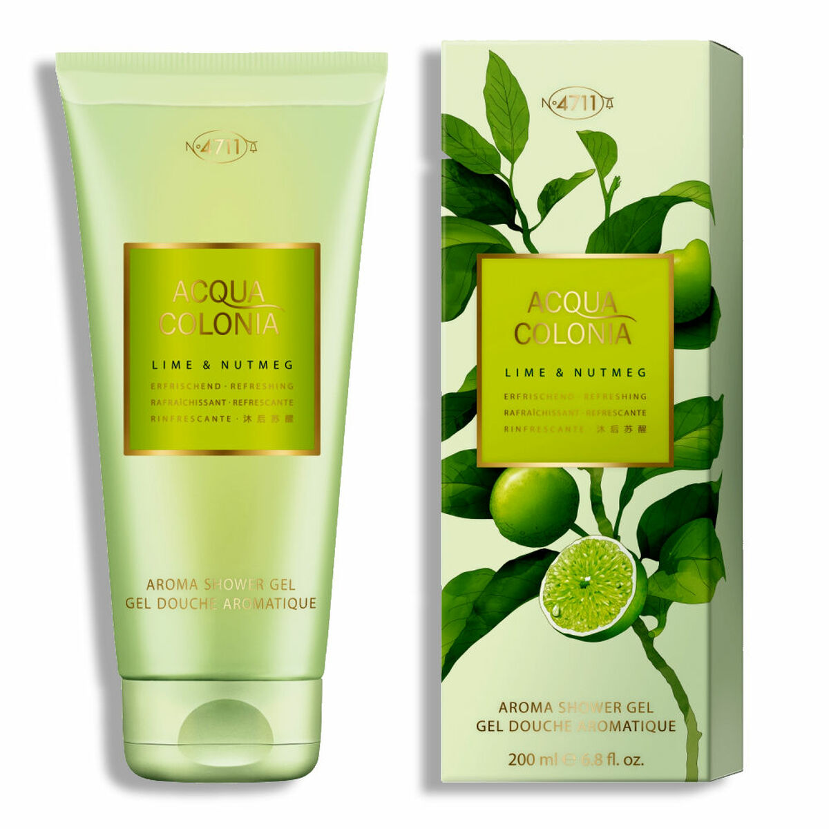 Shower Gel 4711 Lime & Nutmeg - Soaps and gels - 4711 - Default Title