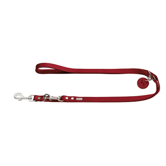 Dog Lead Hunter Red 2 m Adjustable Leather Hunter