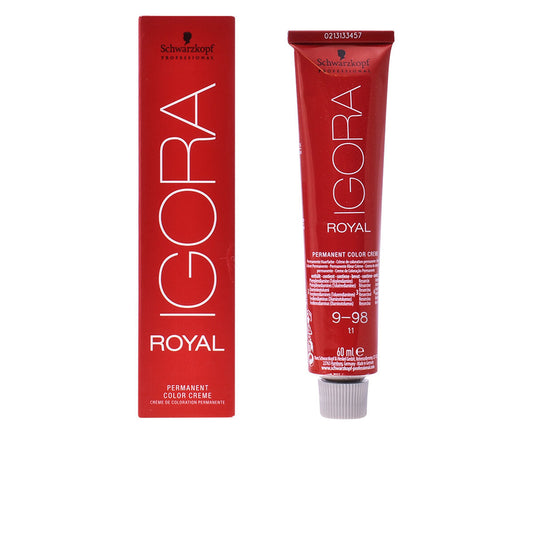 Permanent Dye Igora Royal Schwarzkopf 4045787200645 9-98 Nº 9.98 60 ml (60 ml)