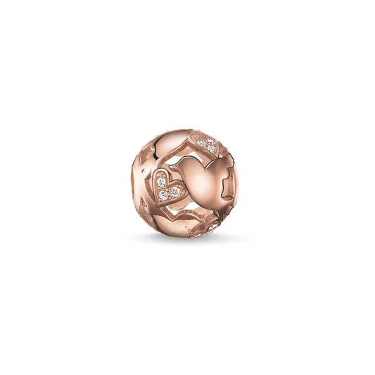 Ladies'charms Thomas Sabo K0132-416-14 Rose gold (1,1 cm) Thomas Sabo