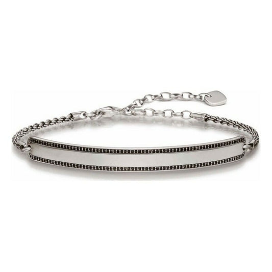 Unisex Bracelet Thomas Sabo LBA0009-643-11 Silver Black 19 cm 15-18 cm