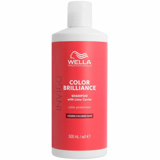 Color Revitalizing Shampoo Wella Invigo Color Brilliance 500 ml Paksut hiukset