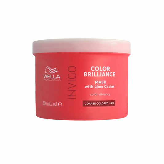 Revitalising Mask Wella Invigo Color Brilliance Coloured Hair Thick hair