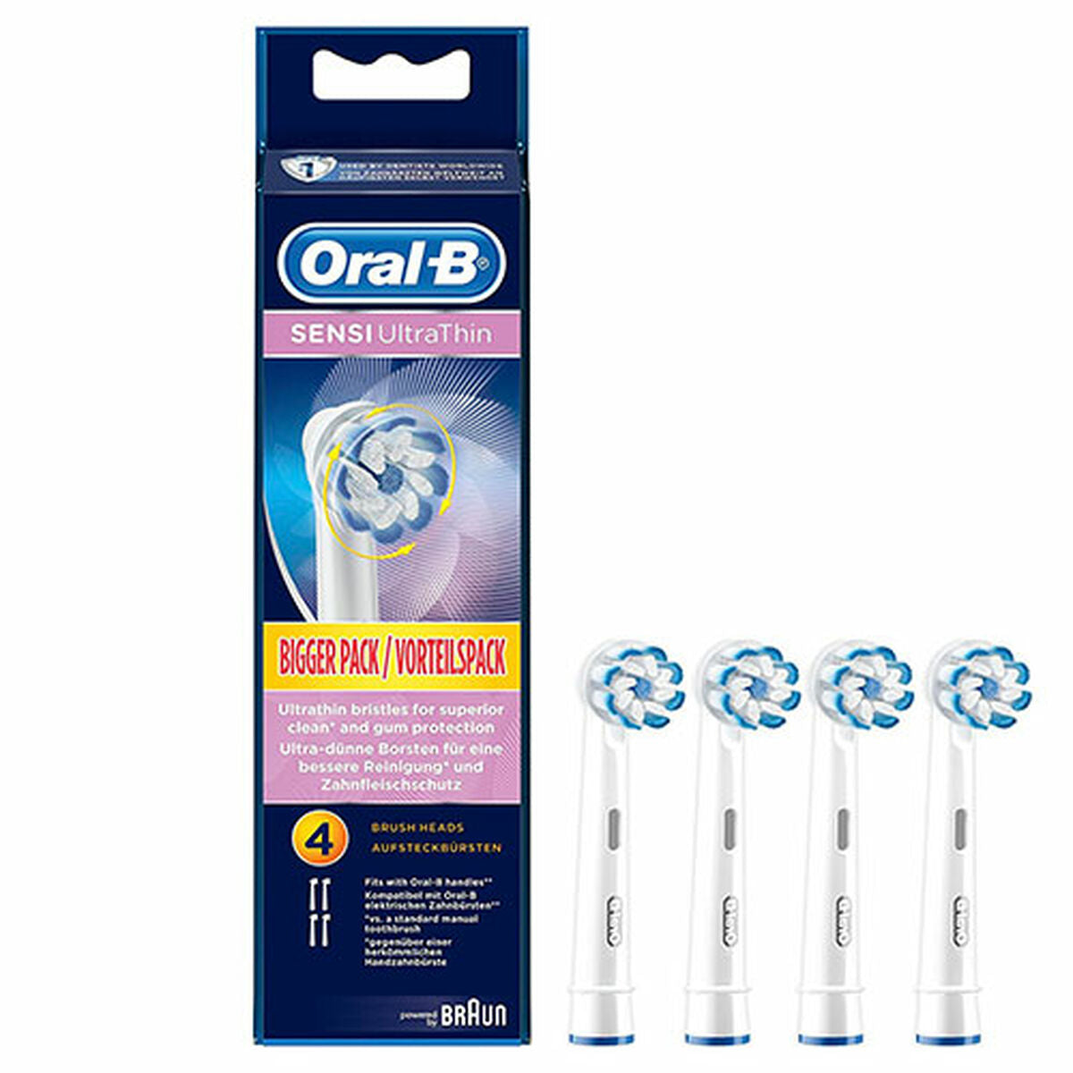 Replacement Head Oral-B Sensi Ultra Thin White - Oral hygiene - Oral-B - Default Title