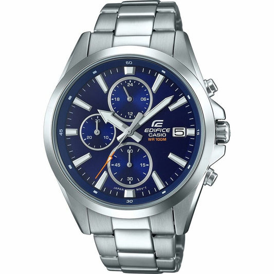 Men's Watch Casio EFV-560D-2AVUEF Blue Grey Silver Casio