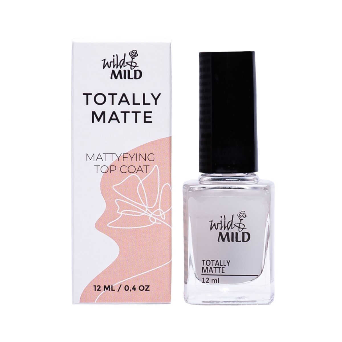 Nail Polish Fixer Wild & Mild Totally Matte 12 ml