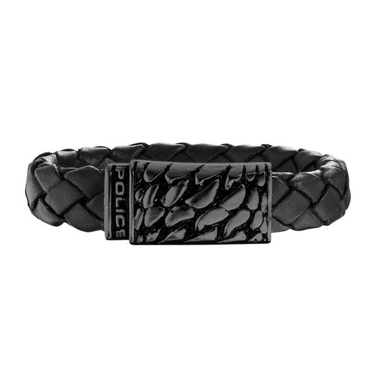 Men's Bracelet Police PJ25729BLB.01-S Leather Police