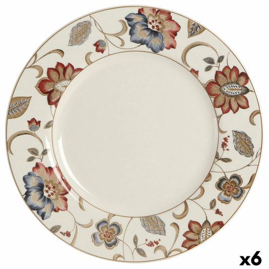 Flat plate Queen´s By Churchill Jacobean Floral Ø 27,3 cm Keraamiset kiinalaiset astiat (6 yksikköä)