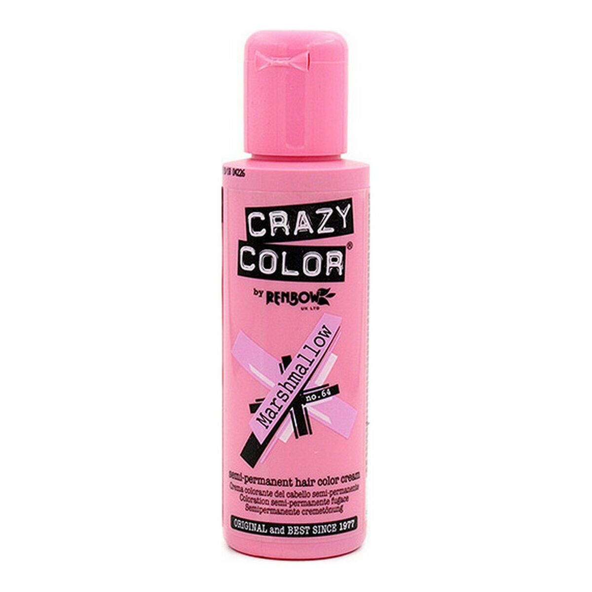 Semi-Permanent Tint Marshmallow Crazy Color Nº 64 (100 ml) Crazy Color