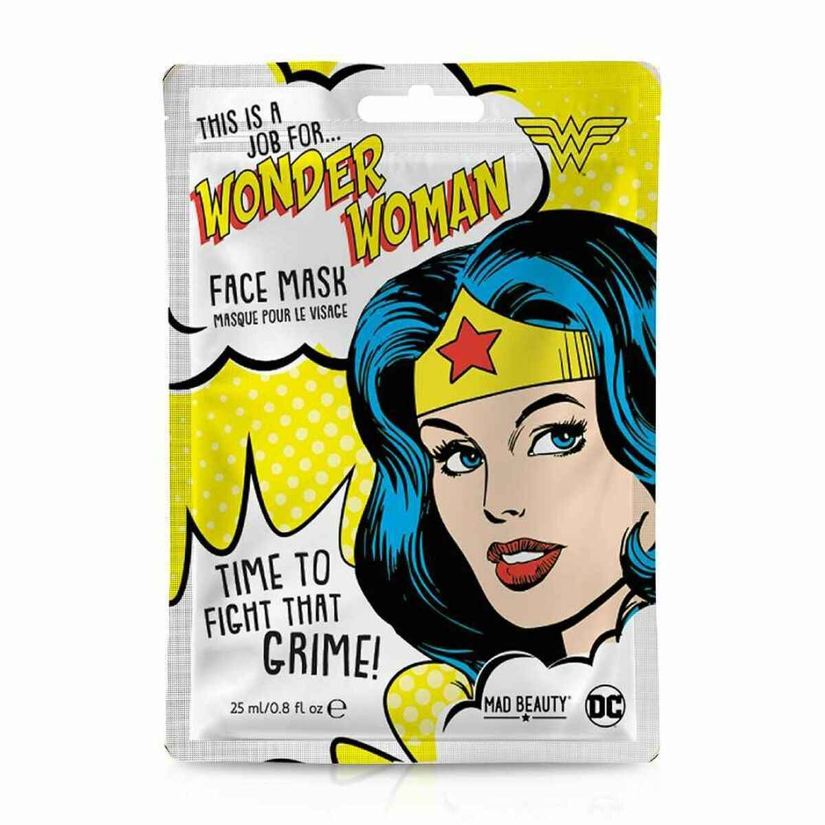 Facial Mask Mad Beauty DC Wonder Woman (25 ml) Mad Beauty