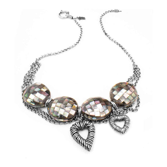 Ladies' Necklace Folli Follie 4N0T050KK 25 cm Folli Follie