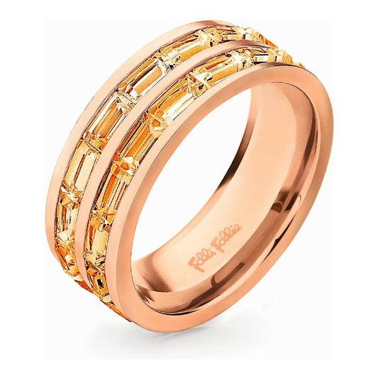 Ladies' Ring Folli Follie 3R13T001RS_Acero Rosado-50 (10) Folli Follie