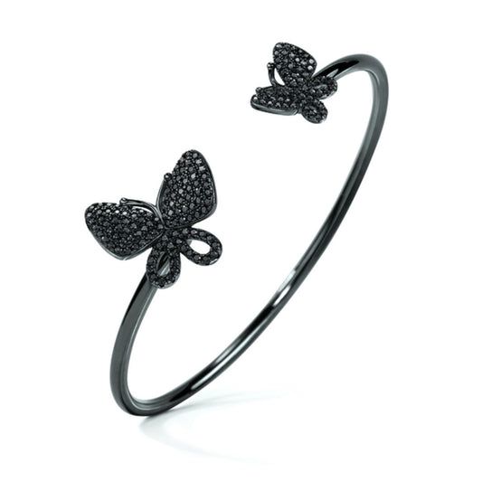 Bracelet Folli Follie Butterflies Sterling silver (Ø 55 mm)