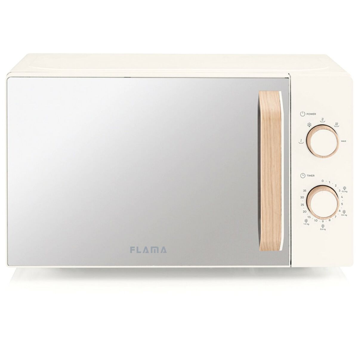 Mikroaaltouuni Flama 1831FL Cream 700 W 20 L