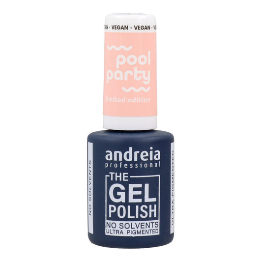 Nail Polish Semi-permanent Andreia Polish Pool Party N.2 Coral 10,5 ml